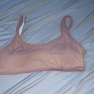 Purple bathing suit top